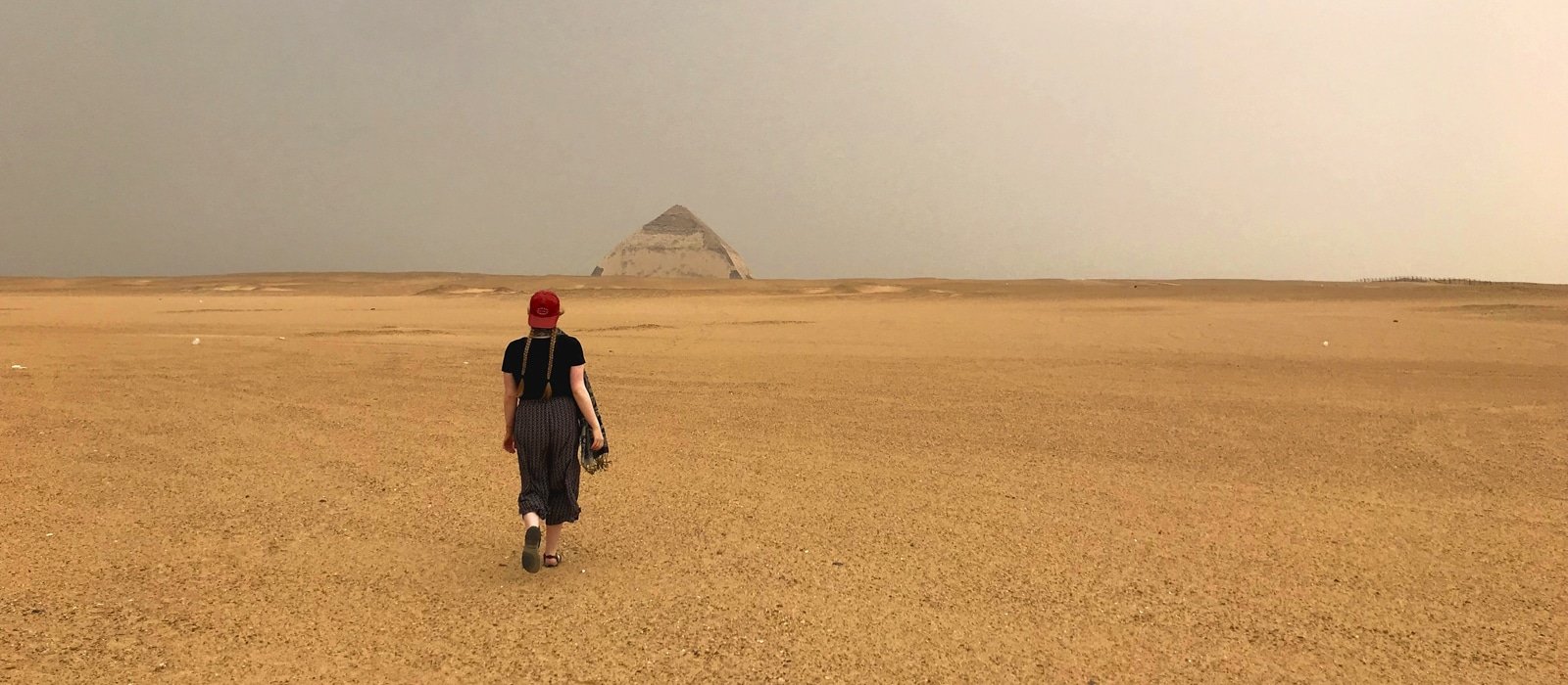Voyage organisé en petit groupe - pyramides rhomboïdale Dashour - Egypte - Agence de voyage Les Routes du Monde
