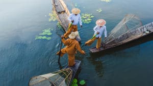 Photo du lac Inle au Myanmar - Les Routes du Monde