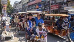 Voyage organisé en petit groupe - Delhi rickshaw - Inde - Agence de voyage Les Routes du Monde