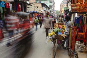 Voyage organisé en petit groupe - Thamel Kathmandu - Népal - Agence de voyage Les Routes du Monde